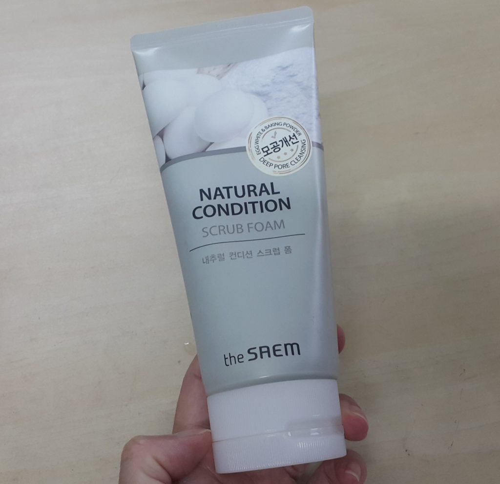 The SAEM Natural Condition Scrub Foam