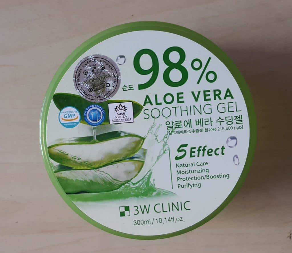 aloe vera soothing gel